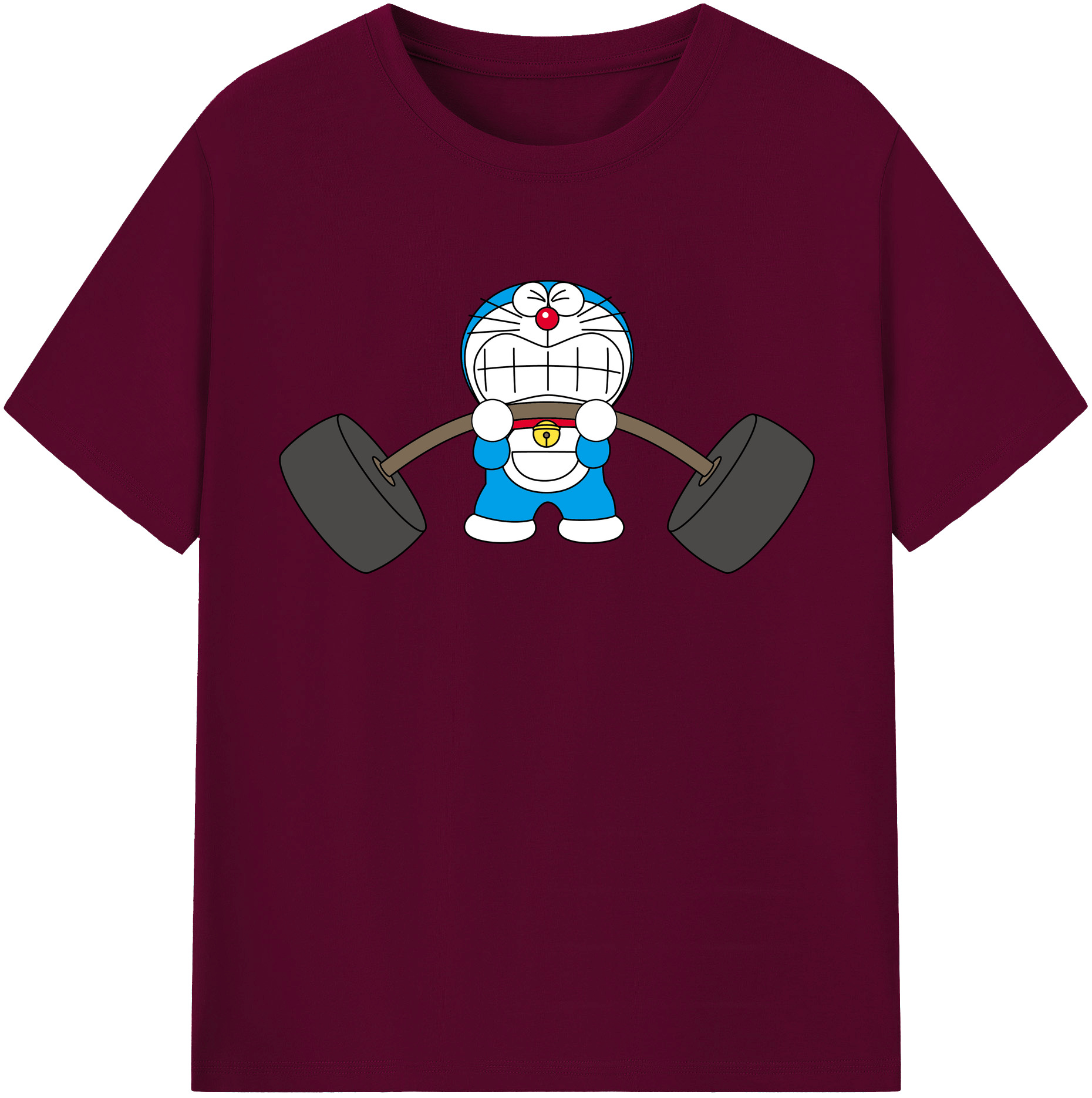 （画像用） ドラえもん Doraemon レディースカジュアルプリントTシャツ（綿100％）